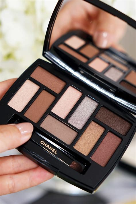 chanel les beiges eyeshadow palette intense|chanel les beiges eyeshadow intense.